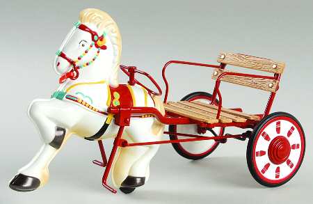 Sidewalk Cruiser Late 1940's Mobo Sulky - Boxed