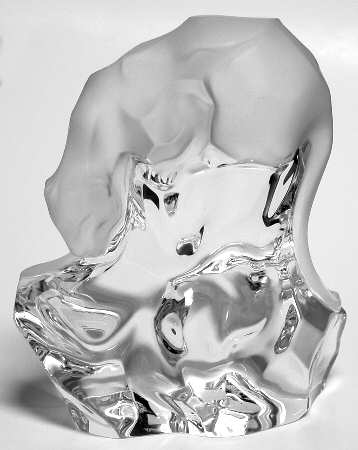 Hoya Figurines Panther On Rock - No Box