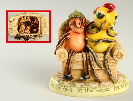 Lord Byron's Harmony Garden Miss Spider In Love - Boxed