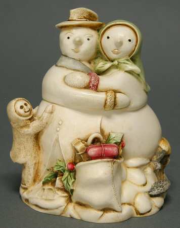 Annual Snowman Timed Edition Holiday Snowdonia Fields - With Box Bx1999