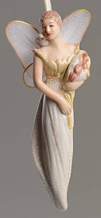 2001 Hallmark Christmas Ornaments Snow Blossom-Angel - Boxed