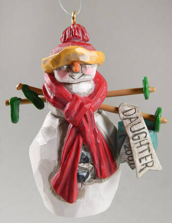 2001 Hallmark Christmas Ornaments Daughter - Boxed