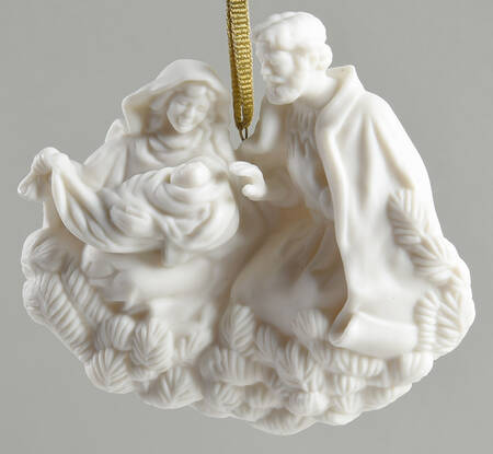 2001 Hallmark Christmas Ornaments Mary And Joseph - Boxed
