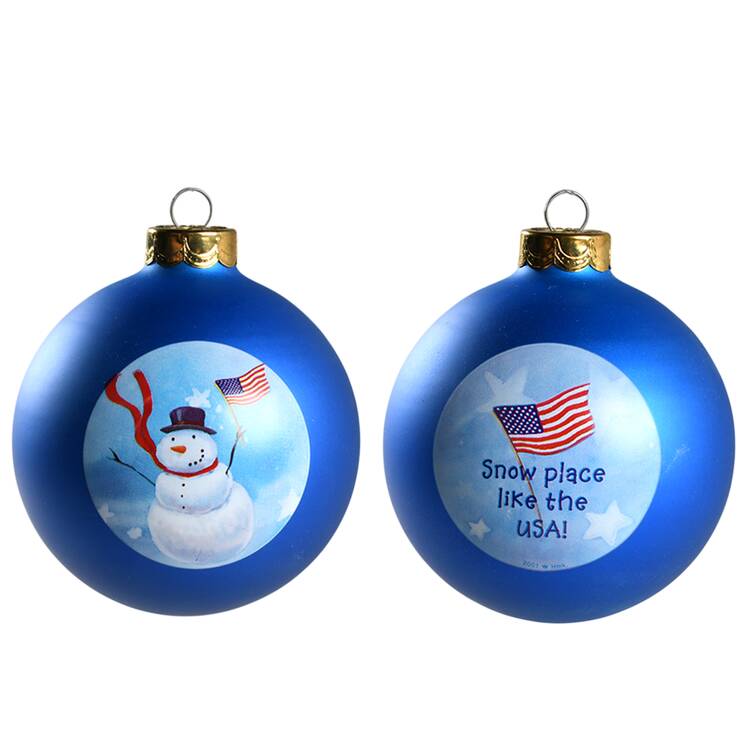 2001 Hallmark Christmas Ornaments Stars And Stripes Forever - Boxed