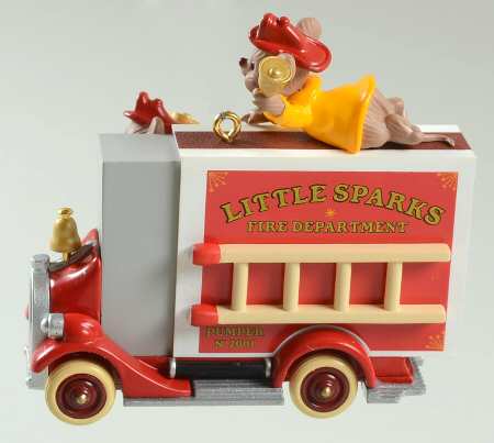 2001 Hallmark Christmas Ornaments Four-Alarm Friends - Boxed