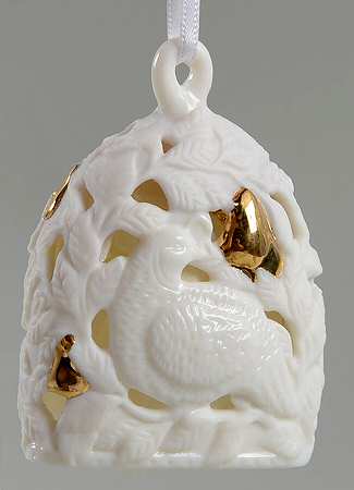 2001 Hallmark Christmas Ornaments A Partridge In A Pear Tree - Boxed