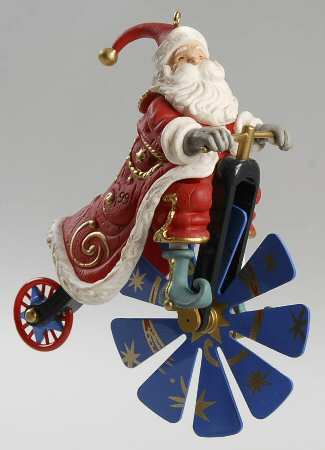 1999 Hallmark Christmas Ornaments Kringle's Whirligig - Boxed