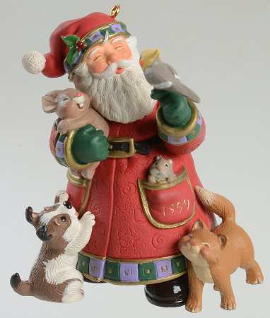 1999 Hallmark Christmas Ornaments Best Pals - Boxed