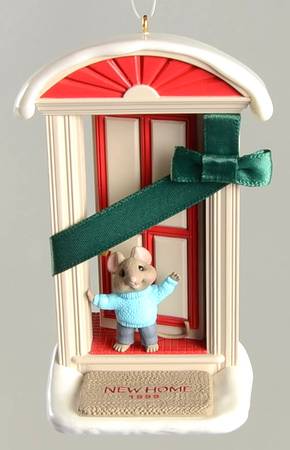 1999 Hallmark Christmas Ornaments 1999 New Home - Boxed