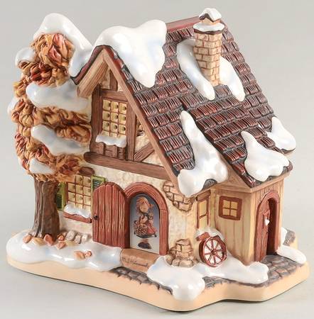 Hummel Bavarian Christmas Apple Tree Cottage - Boxed