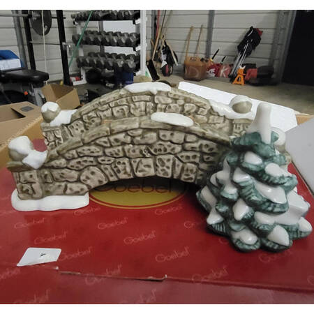 Hummel Bavarian Christmas Village Bridge - Boxed