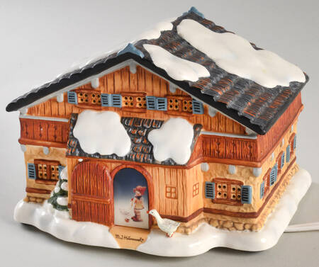 Hummel Bavarian Christmas Tending The Geese - Boxed