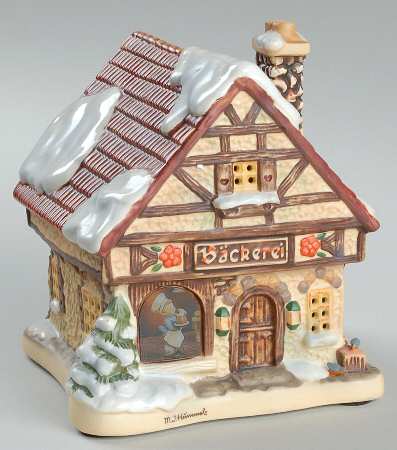 Hummel Bavarian Christmas Village Bakery - Boxed