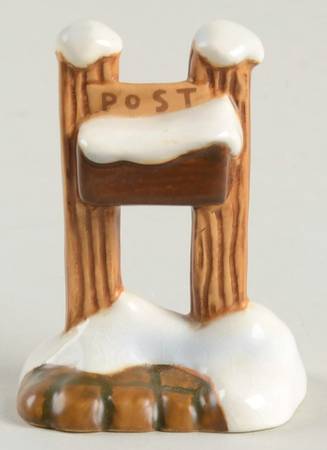 Hummel Bavarian Christmas Mailbox - No Box