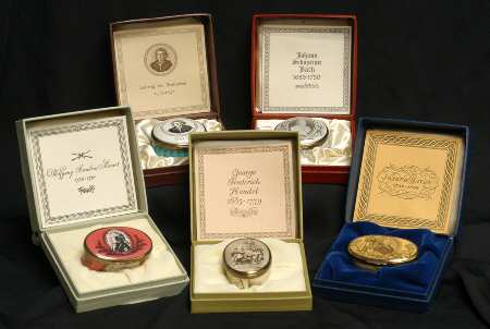Great Classical Composers Box Composers-Set Of 5 - With Box