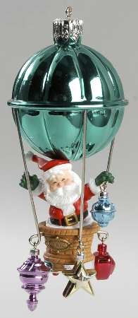 2002 Hallmark Christmas Ornaments Up Up And Away - Boxed
