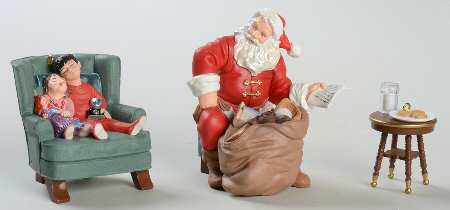 Santa's Big Night by Hallmark Gold Crown