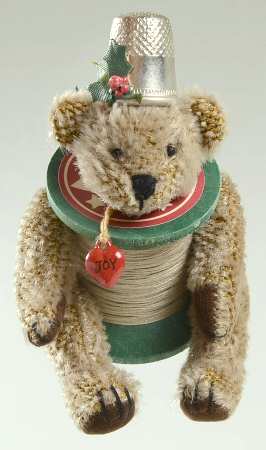 2002 Hallmark Christmas Ornaments Threadbear - Boxed