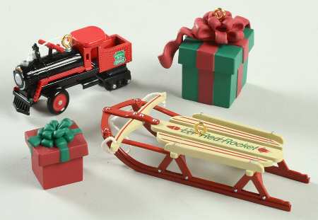 Santa's Big Night Christmas Morning Treasures-Set Of 3 - With Box