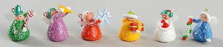 2002 Hallmark Christmas Ornaments Sugar Plum Fairies - Mini - Boxed