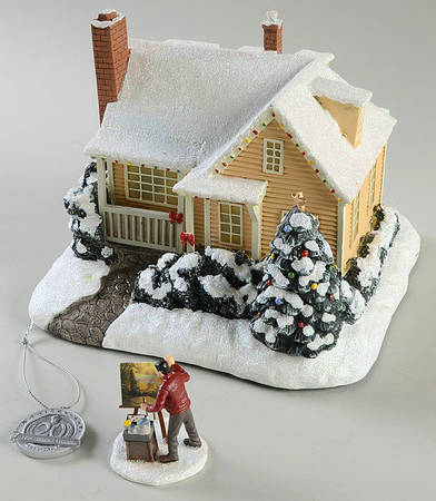 Thomas Kinkade's 20th Anniversary Christmas Cottage - No Box