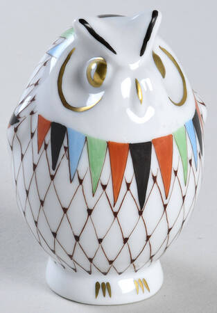 Hollohaza Figurines Owl - No Box