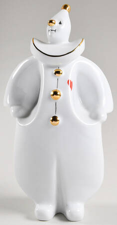 Hollohaza Figurines Watching Clown - No Box