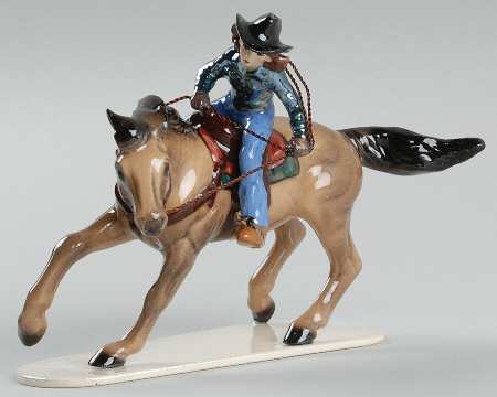 Hagen-Renaker Figurines Barrel Racer - No Box