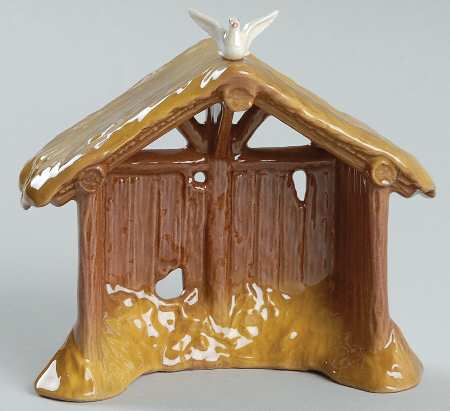 Hagen-Renaker Figurines Manger With Dove - No Box
