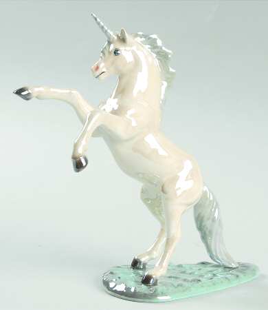Hagen-Renaker Figurines Rearing Unicorn - No Box