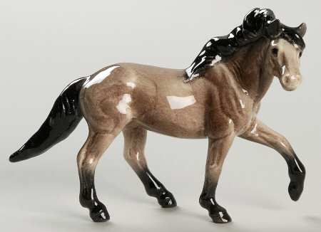 Hagen-Renaker Figurines Mustang Stallion - No Box 42