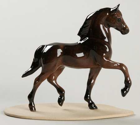 Hagen-Renaker Figurines Morgan On Base - No Box