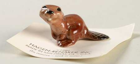 Hagen-Renaker Figurines Beaver - No Box