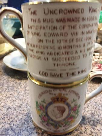HAMmersley Royalty Giftware King Edward Viii Coronation  - No Box