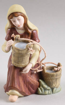 Thomas Kinkade Nativity Thirst No More - No Box