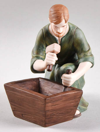 Thomas Kinkade Nativity Skilled Carpenter - No Box