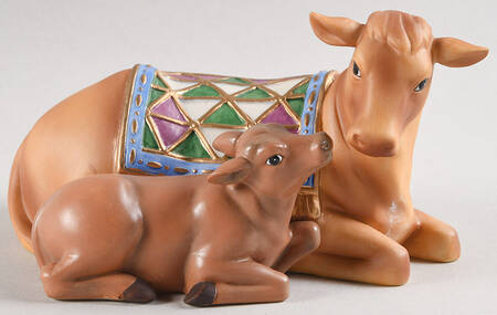 Thomas Kinkade Nativity Watching Over Her Young - No Box