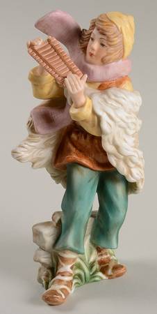 Thomas Kinkade Nativity Song Of Joy Musician - No Box