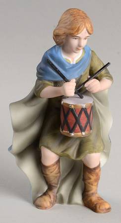 Thomas Kinkade Nativity Little Drummer Boy - No Box