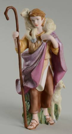 Thomas Kinkade Nativity In The Lord's Flock - No Box