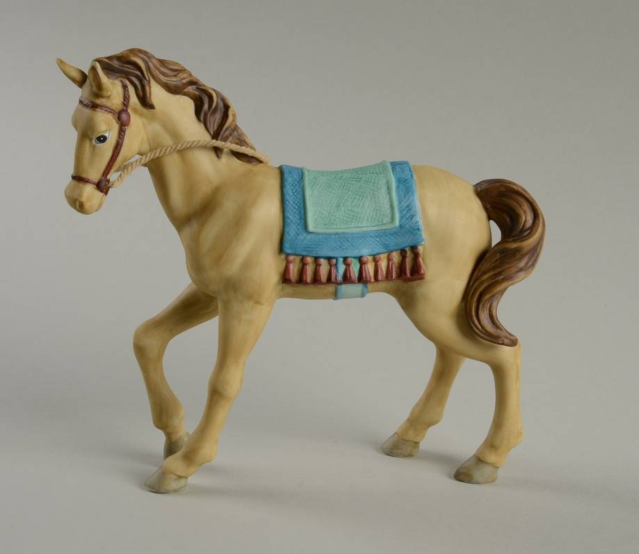 Thomas Kinkade Nativity Faithful Horse - No Box