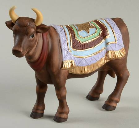 Thomas Kinkade Nativity Faithful Cow - No Box