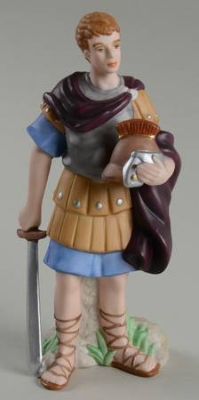 Thomas Kinkade Nativity Humbled Soldier - No Box