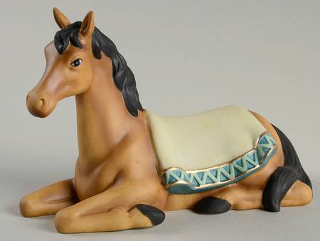Thomas Kinkade Nativity Loyal Horse - No Box