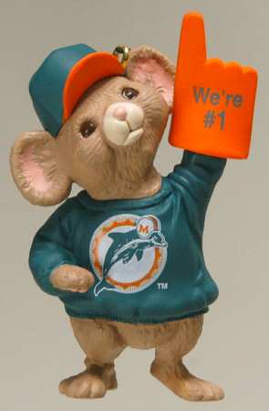 NFL Collection-Number 1 Fan Miami Dolphins - Boxed