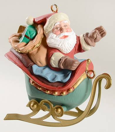 Santa and His Reindeer Santa Claus - Boxed