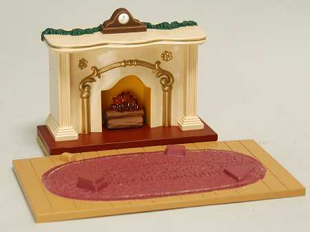 Bearingers of Victoria Circle Flickering Light Fireplace - Boxed