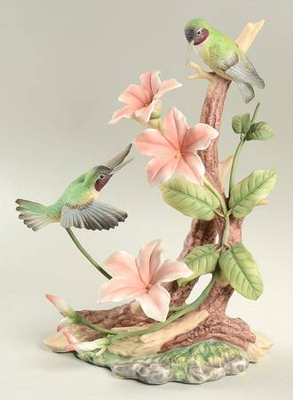Homco Figurines Hummingbird Fantasy - No Box