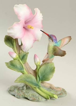 Homco Figurines Glory Of Nature-Hummingbird - No Box