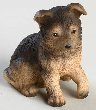Homco Figurines German Shepherd Puppy - No Box